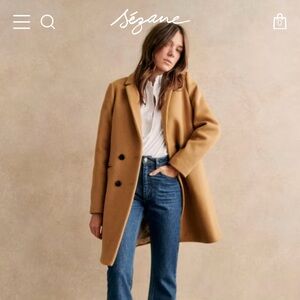 Sezane Johnson Coat